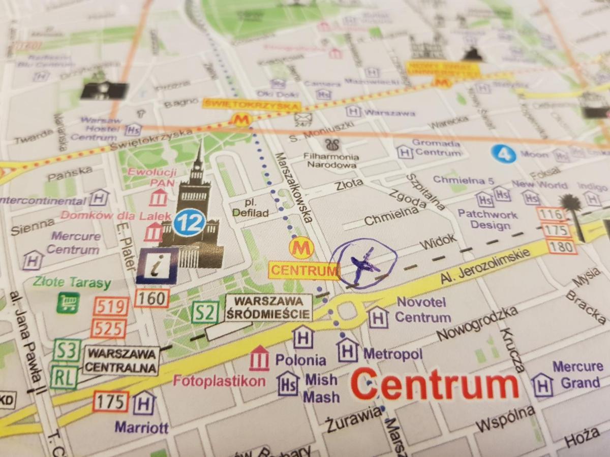 Warszawa Centrum Apartament Daniella Esterno foto